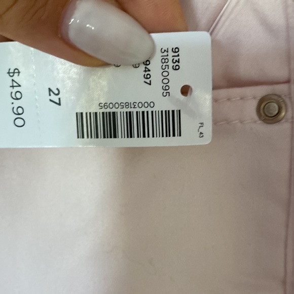 Reitmans BNWT Pink Cropped Jeans - Picture 8 of 8